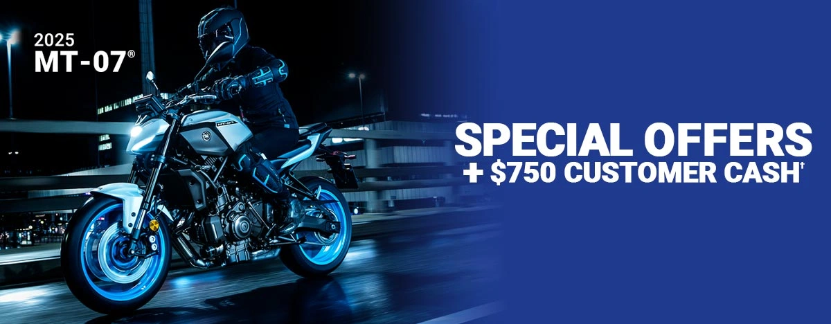 Limited Time Offers on Motorcycles